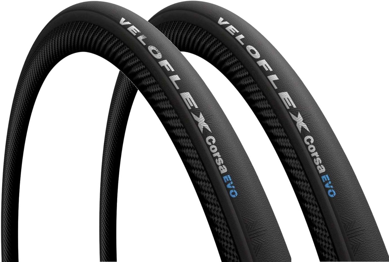 Amazon | ベロフレックス (Veloflex) コルサ エボ 700×25C Corsa Evo クリンチャー ブラックブラック 2本 ...